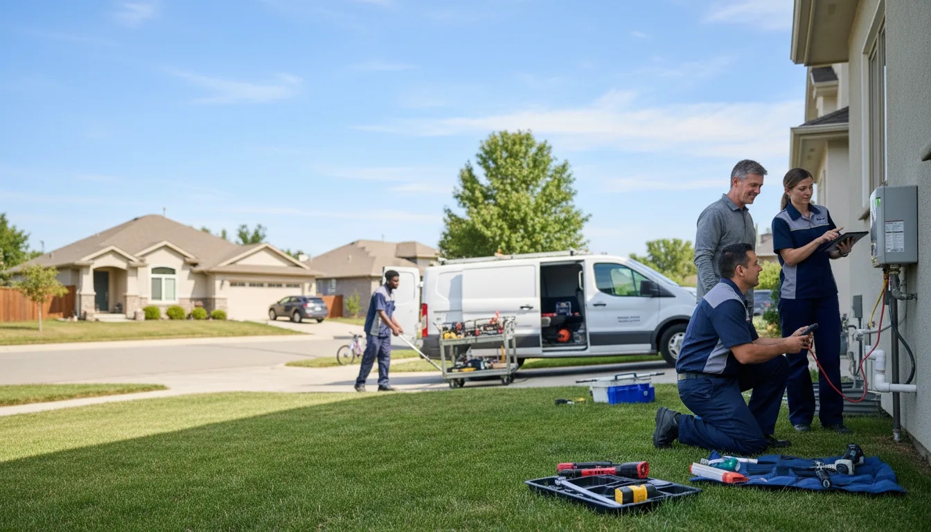 Tankless water heater service in Wirt, MN